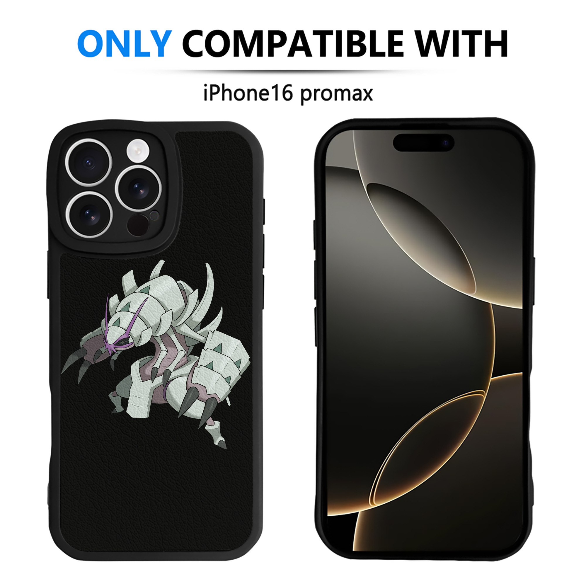 （画像用） ポケットモンスター Pokémon 【iPhone 16シリーズ対応】シリコンスマホケース（レザー調） 材質：シリコン